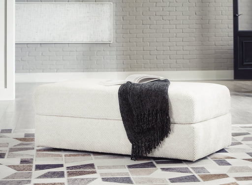 Karinne Oversized Accent Ottoman image