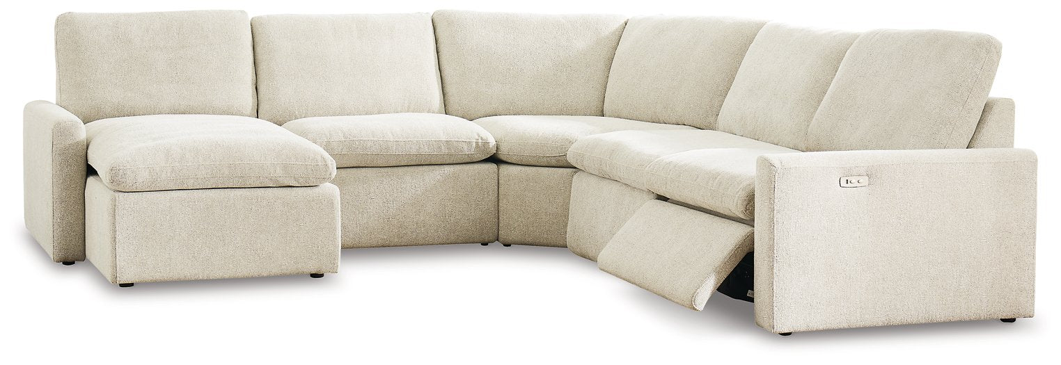 Hartsdale 5-Piece Left Arm Facing Reclining Sectional with Chaise