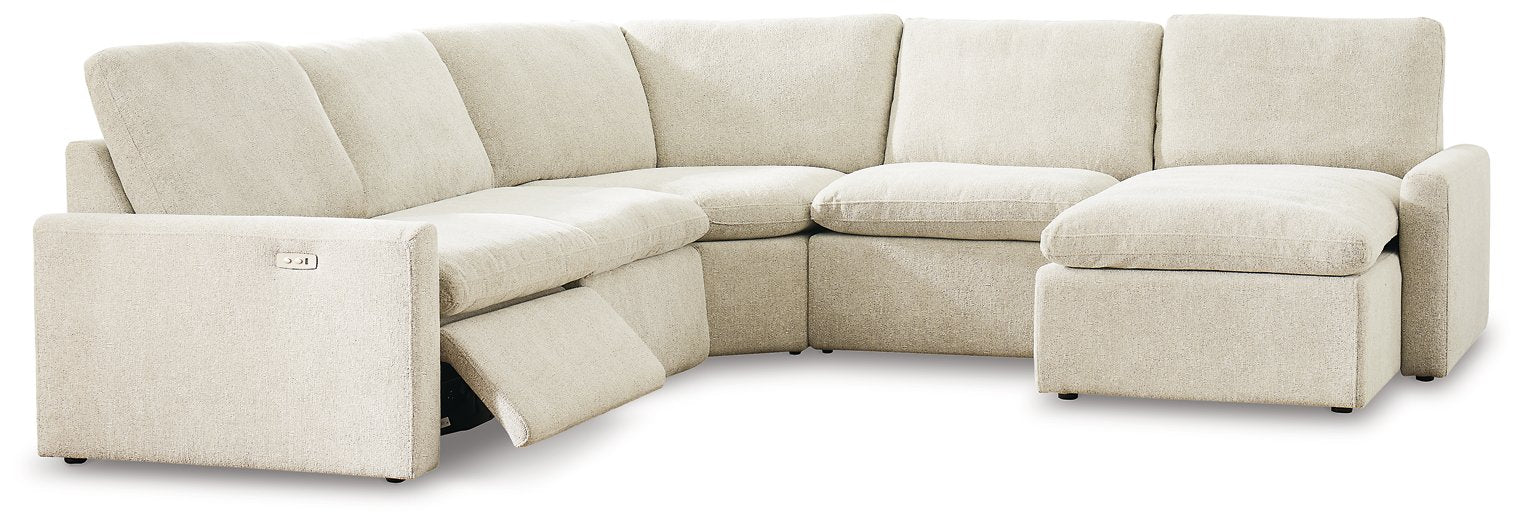 Hartsdale 5-Piece Right Arm Facing Reclining Sectional with Chaise