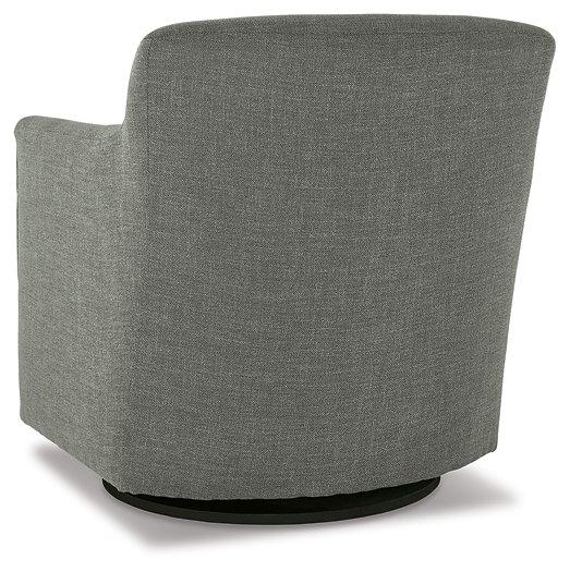 Bradney Smoke Swivel Accent Chair