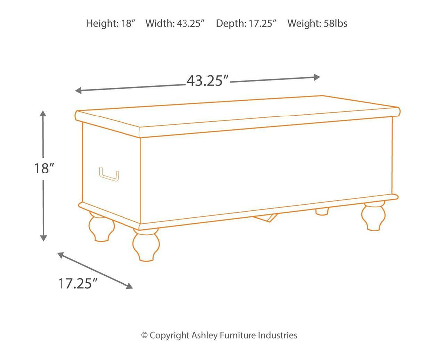 Fossil - Storage Bench