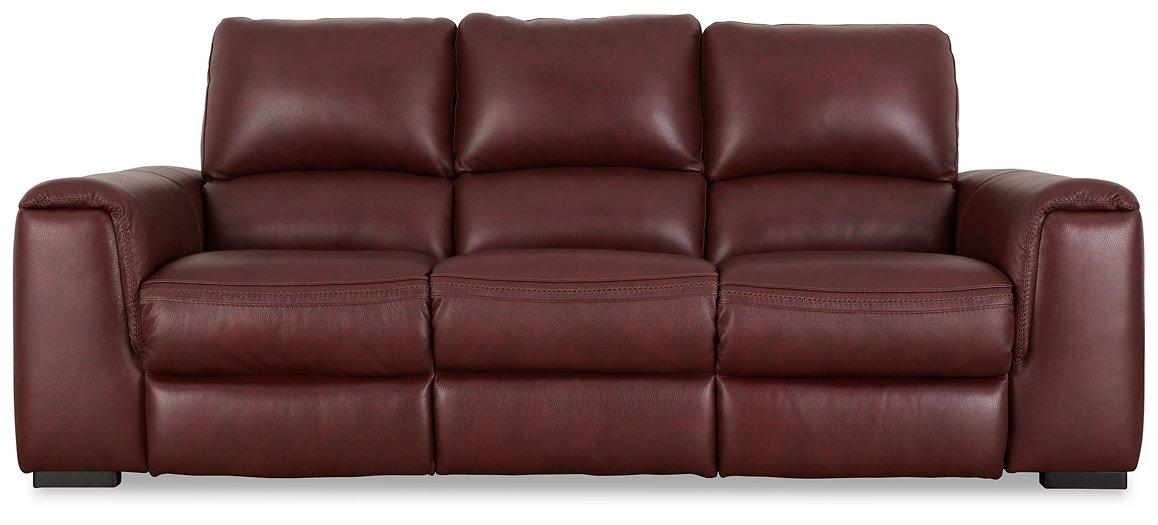 Alessandro Garnet Power Reclining Sofa