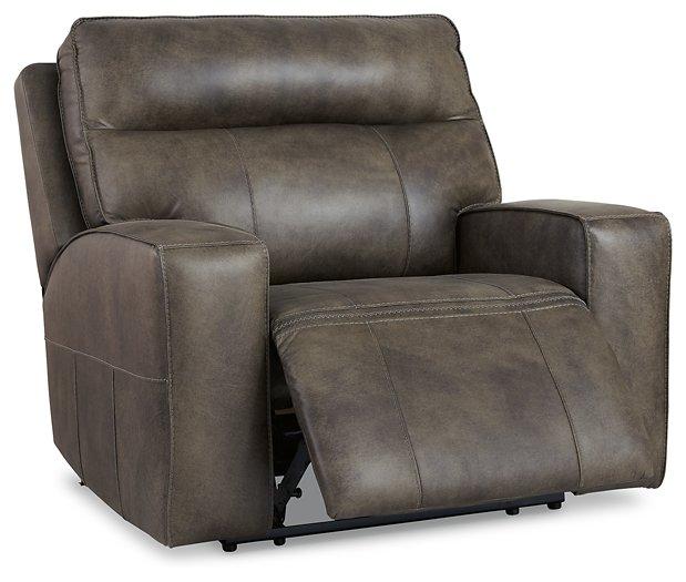 Game Plan Concrete Oversized Power Recliner