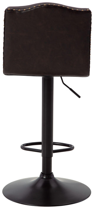 Gaddison - Tall Uph Swivel Barstool(2/cn)