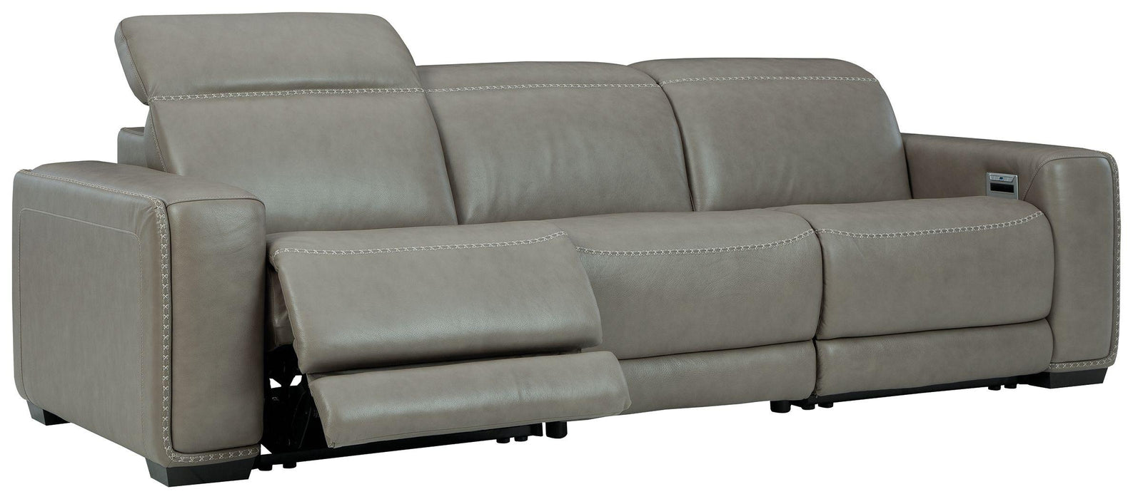 Correze - Left Arm Facing Power Recliner Sectional