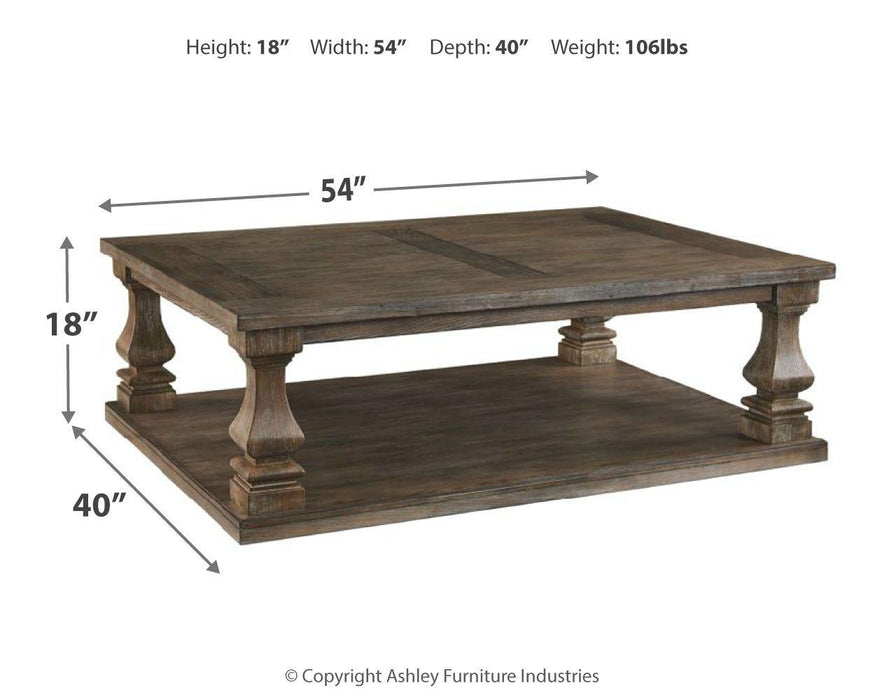 Johnelle - Rectangular Cocktail Table