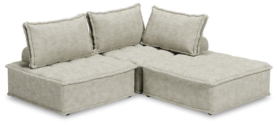 Bales Taupe 3-Piece Modular Seating