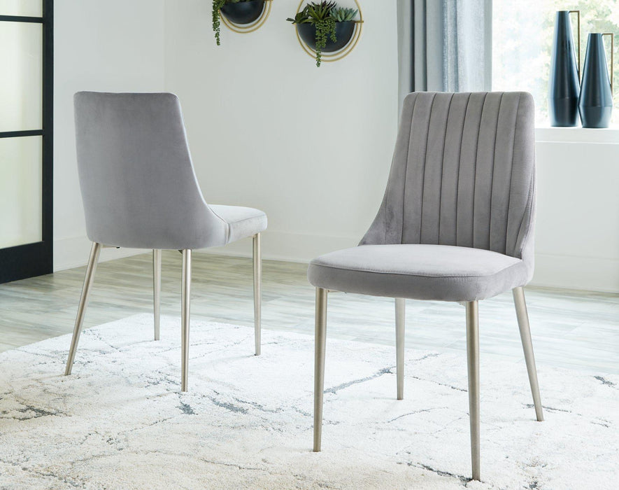 Barchoni Gray Dining Chair