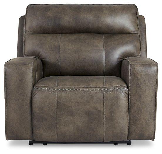 Game Plan Concrete Oversized Power Recliner