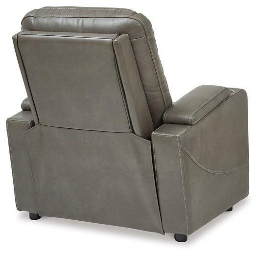 Crenshaw Smoke Power Recliner