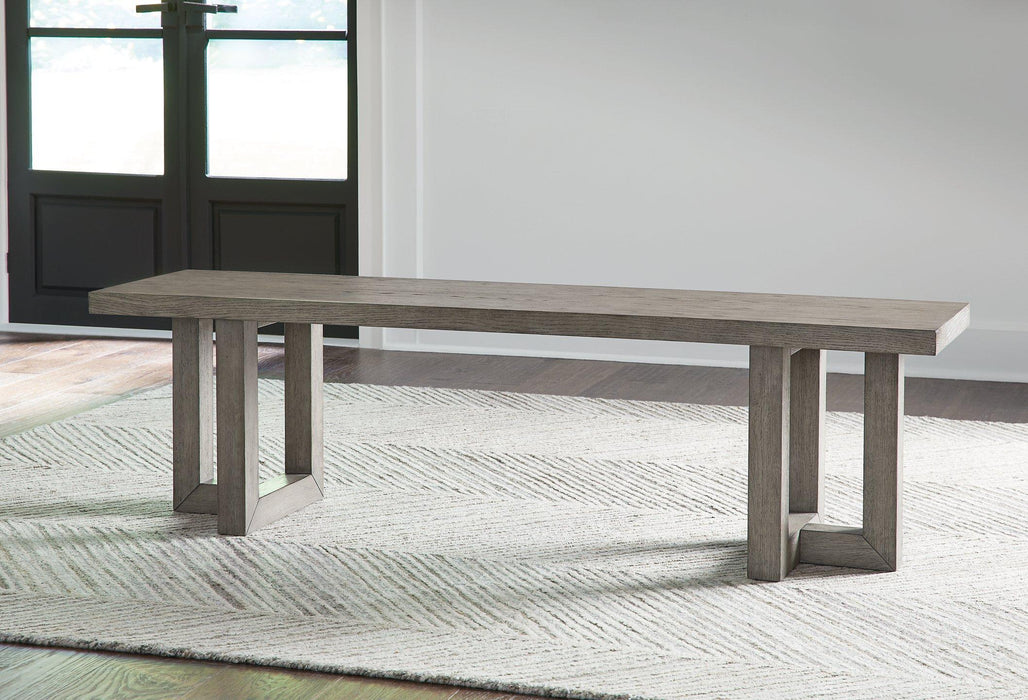 Anibecca Gray 64" Dining Bench