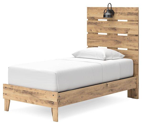 Larstin Panel Platform Bed