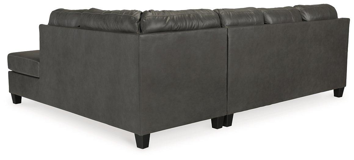 Valderno Fog 2-Piece Sectional with Chaise