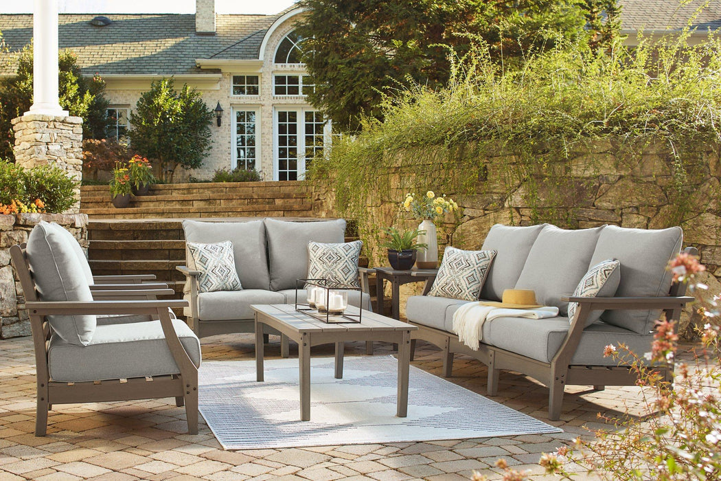 Visola 6-Piece Outdoor Sofa and Loveseat Set