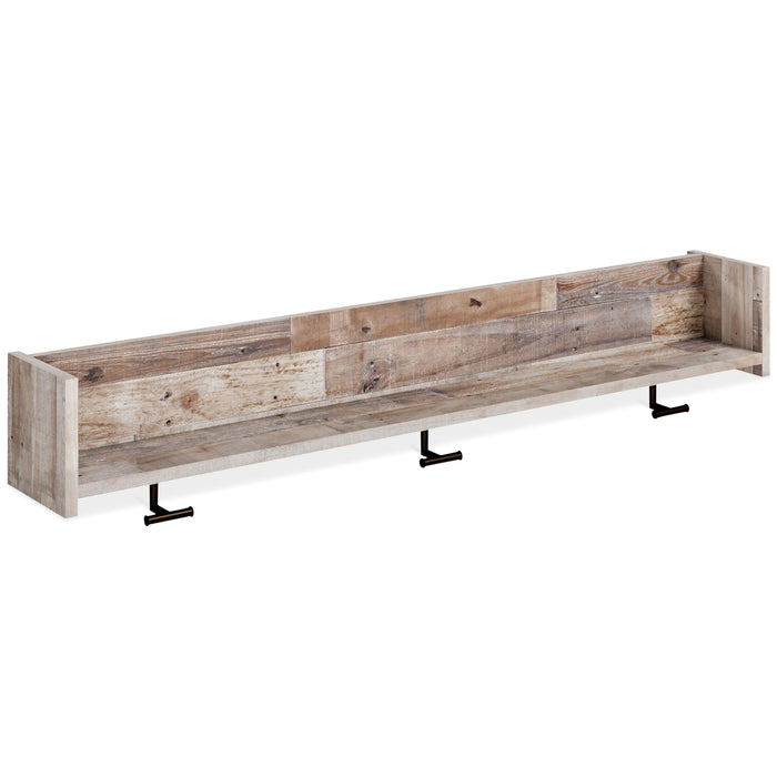 Neilsville - Wall Mounted Coat Rack W/shelf