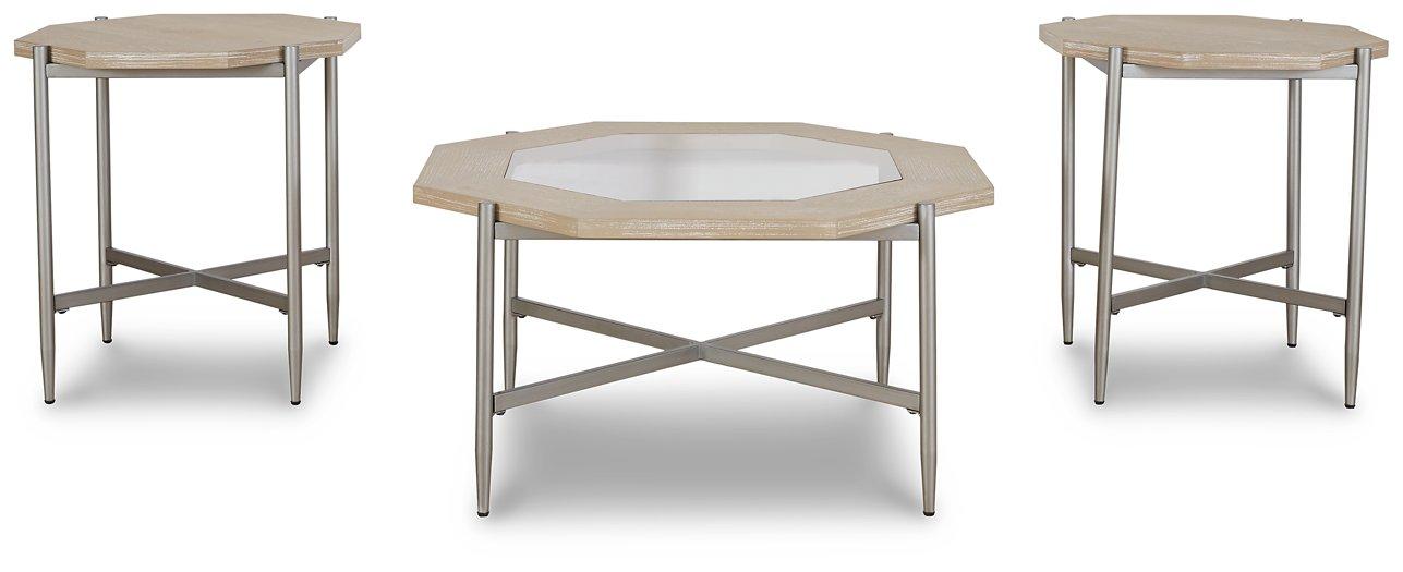 Varlowe Bisque Table (Set of 3)