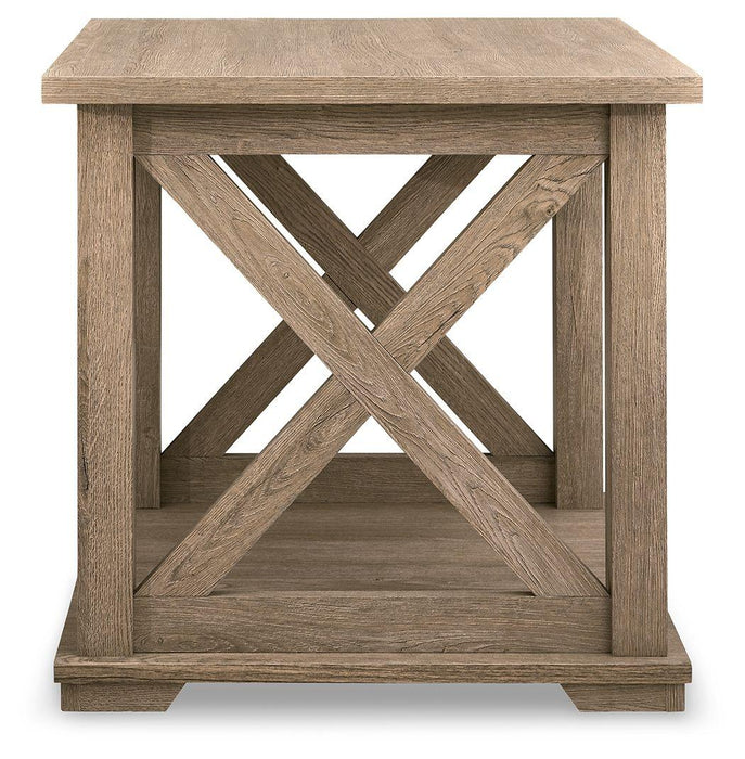 Elmferd - Square End Table