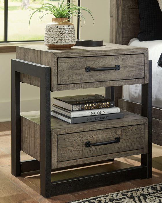 Brennagan - Two Drawer Night Stand