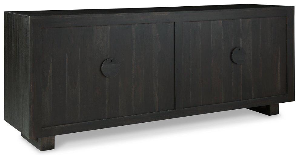 Lakenwood Black/Gray/Ivory Accent Cabinet