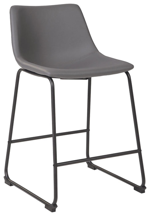 Centiar - Upholstered Barstool (2/cn)