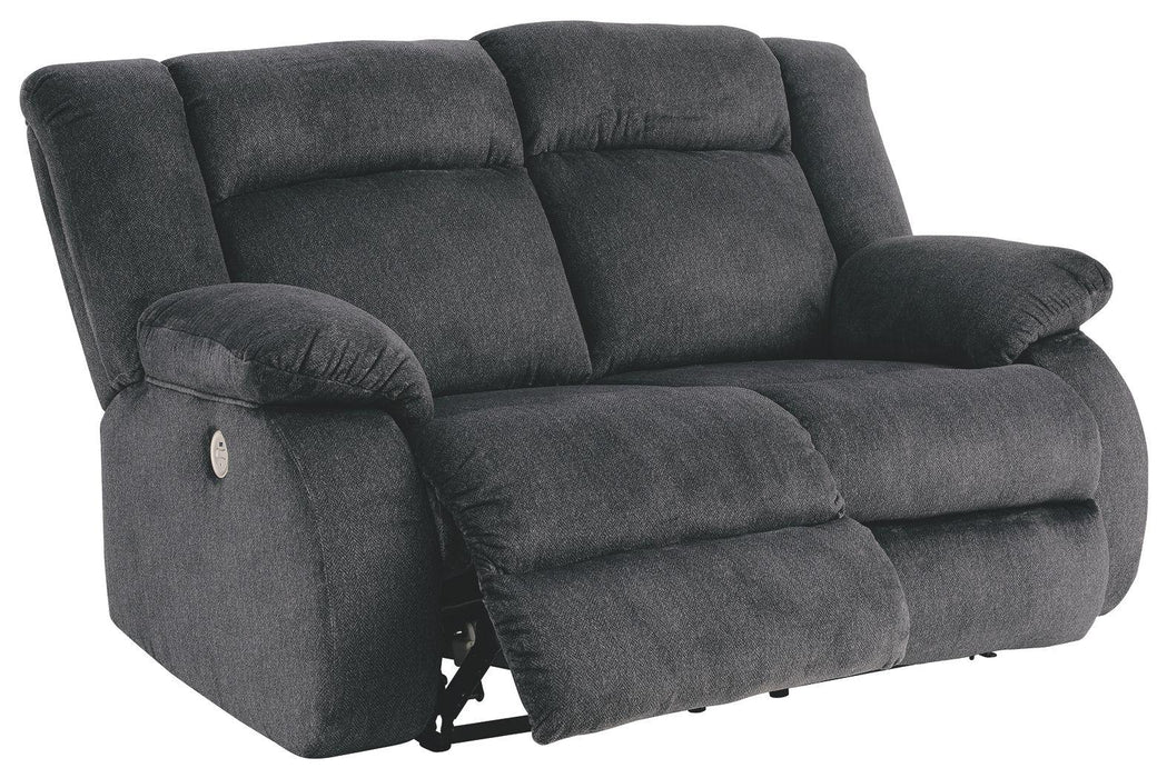 Burkner - Reclining Power Loveseat