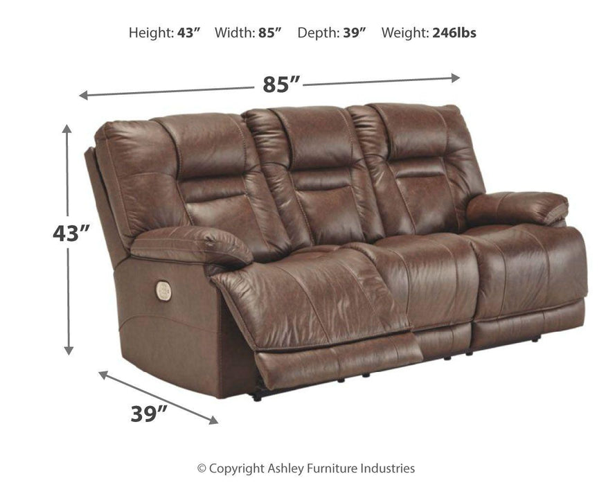 Wurstrow - Pwr Rec Sofa With Adj Headrest