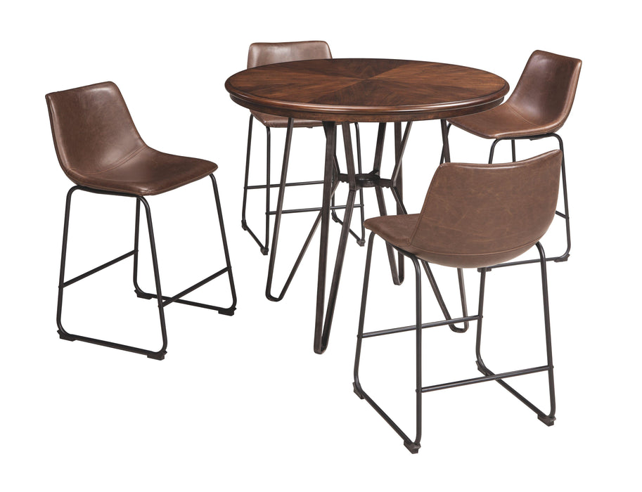 Centiar - Upholstered Barstool (2/cn)