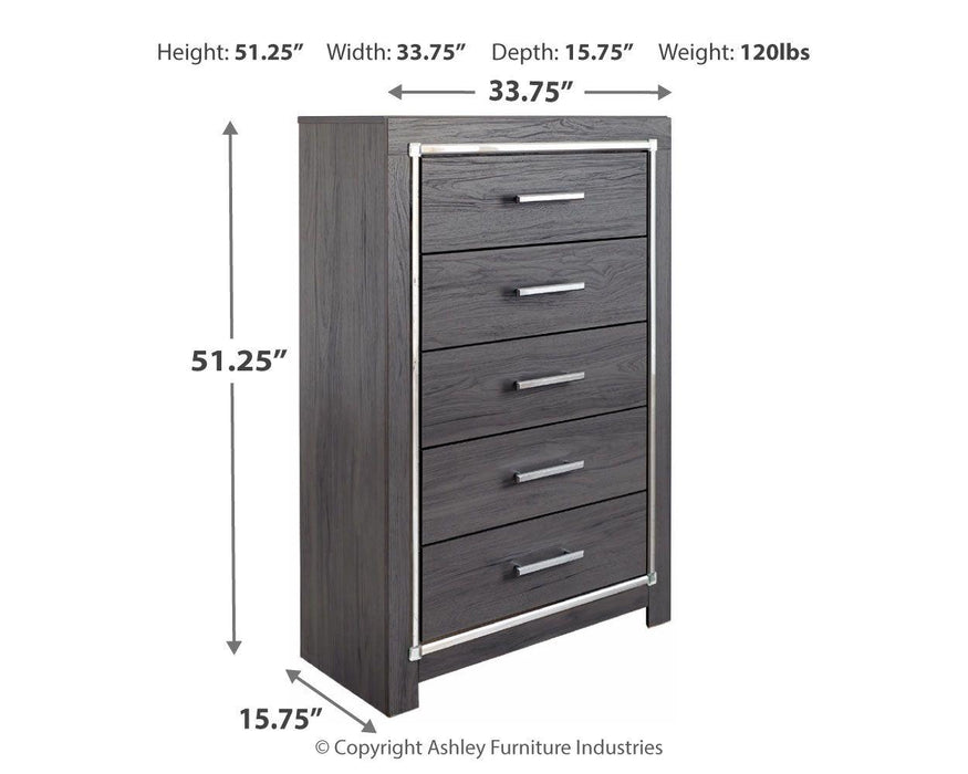 Lodanna - Five Drawer Chest