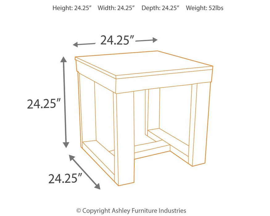 Watson - Square End Table