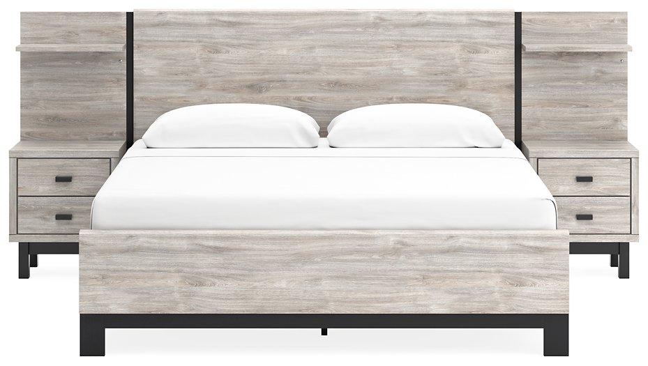 Vessalli Panel Bed with Extensions