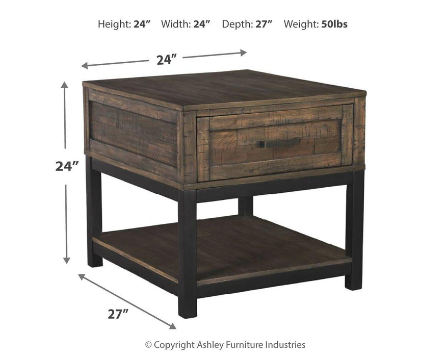 Johurst - Rectangular End Table