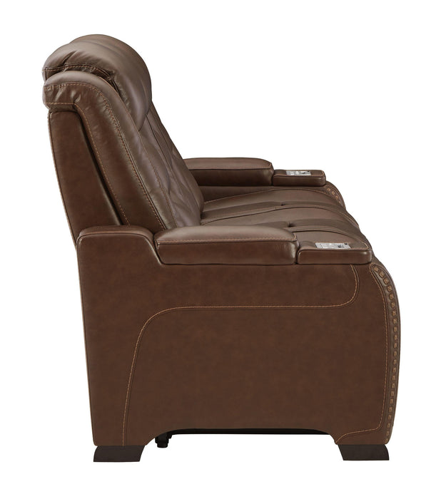 The Man-den - Pwr Rec Sofa With Adj Headrest