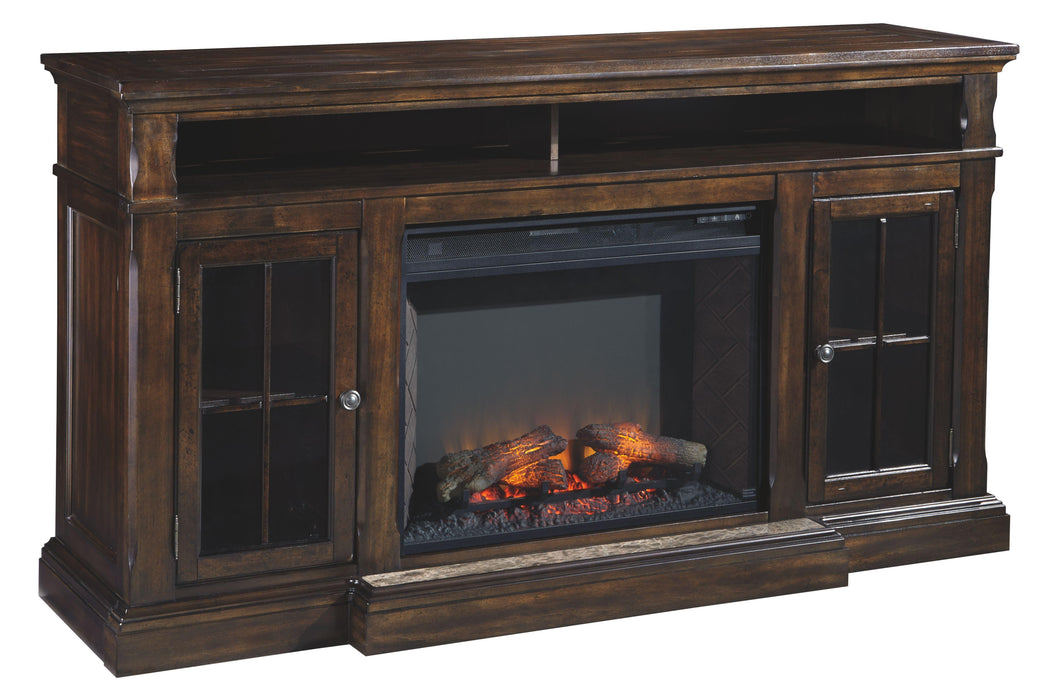 Roddinton - Xl Tv Stand W/fireplace Option