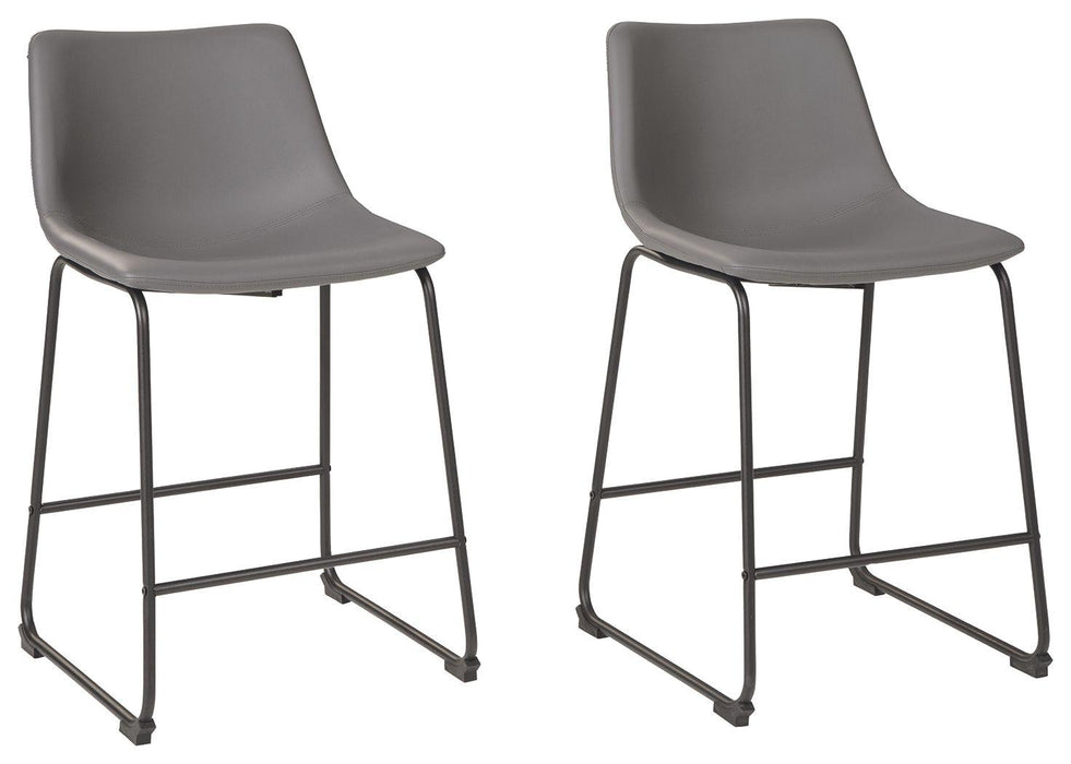 Centiar - Upholstered Barstool (2/cn)