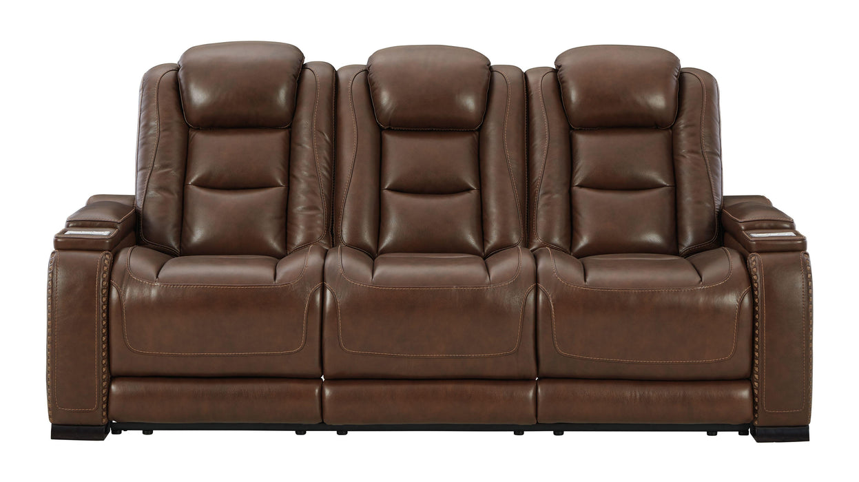 The Man-den - Pwr Rec Sofa With Adj Headrest