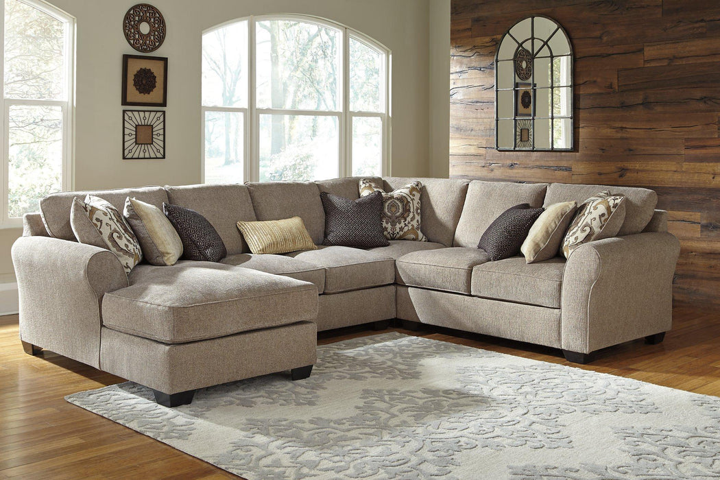 Pantomine 4-Piece Sectional with Chaise