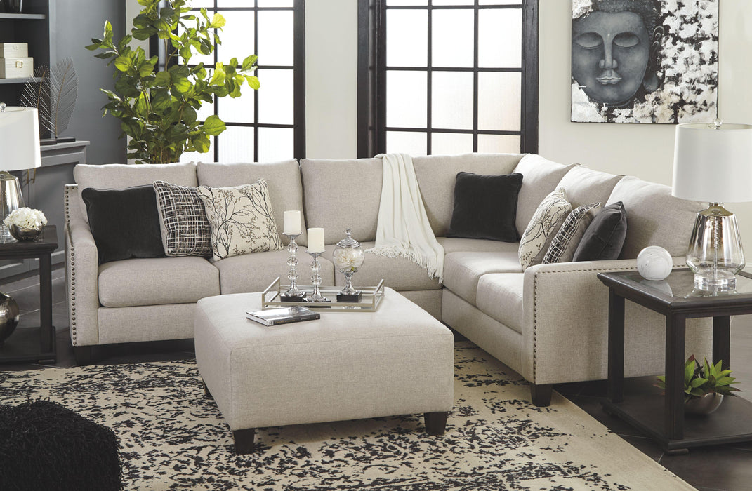 Hallenberg - Oversized Accent Ottoman