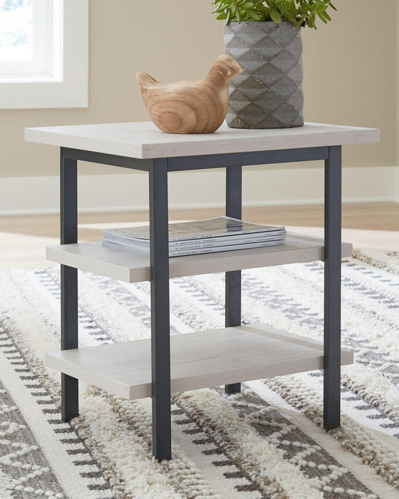 Bayflynn - Rectangular End Table (2/cn)