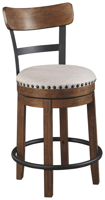 Valebeck - Uph Swivel Barstool (1/cn)