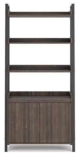 Zendex Dark Brown 72" Bookcase