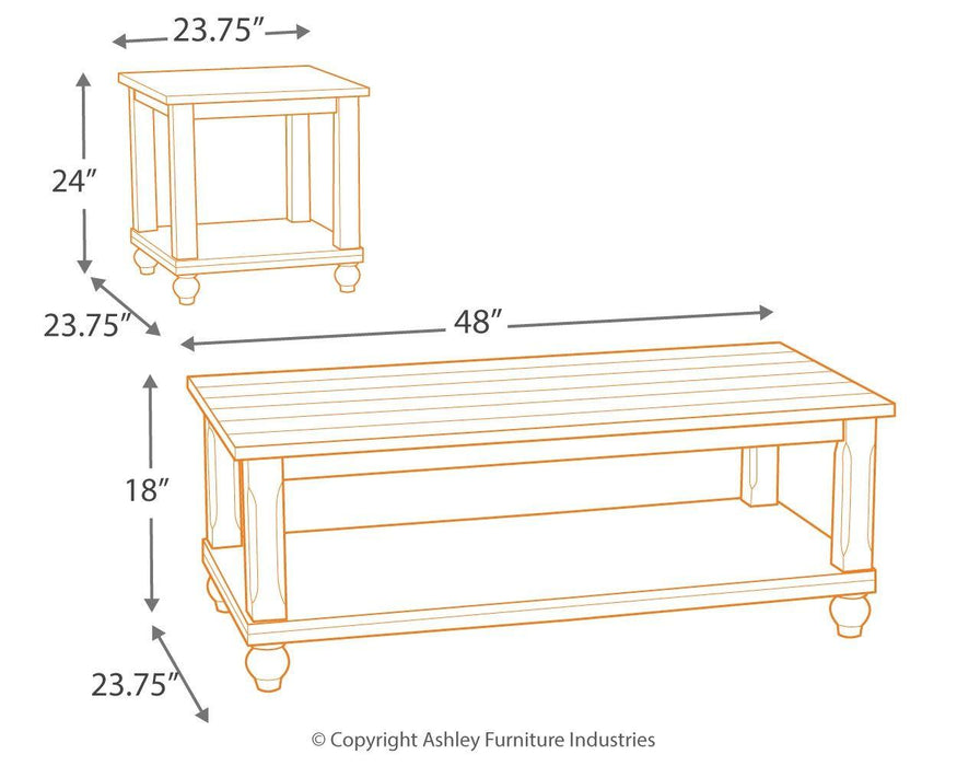 Cloudhurst - Occasional Table Set (3/cn)