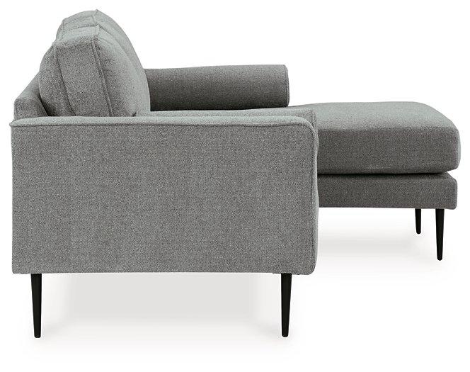 Hazela Charcoal Sofa Chaise