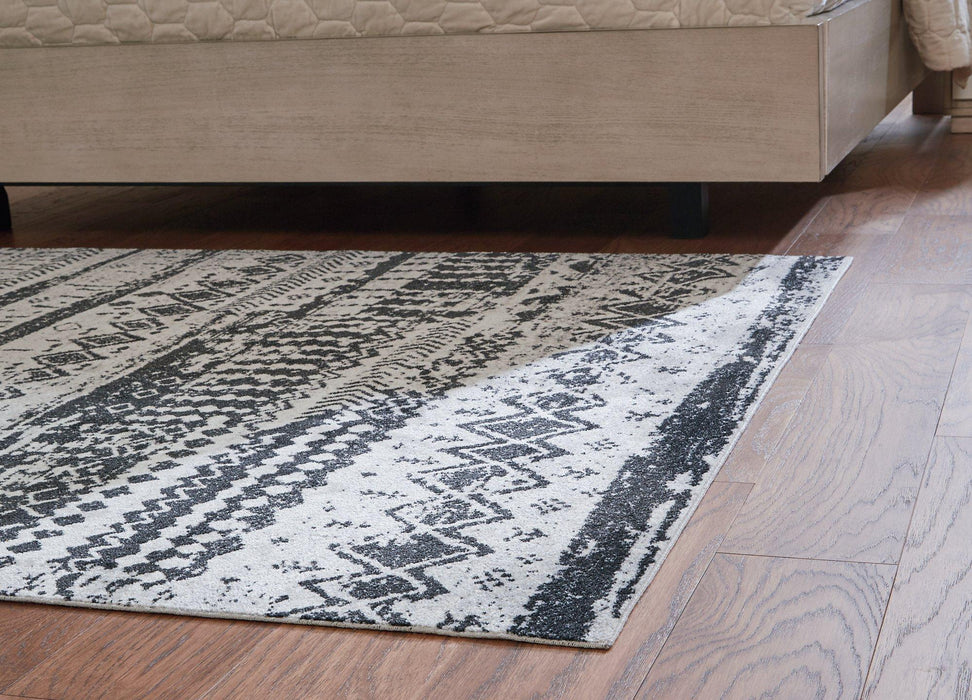 Devman Black/Cream/Gray 7'7" x 9'11" Rug