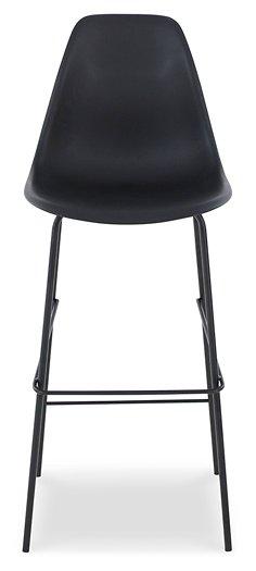 Forestead Black Bar Height Bar Stool