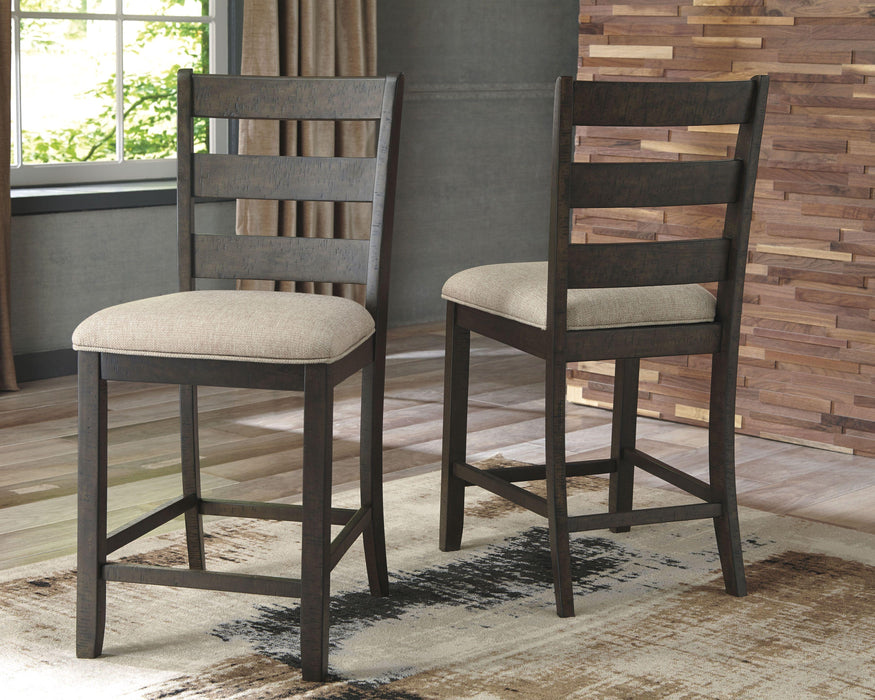 Rokane - Upholstered Barstool (2/cn)