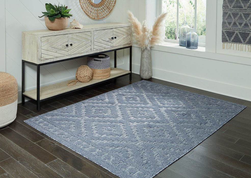 Finnwell Blue 7'10" x 9'10" Rug