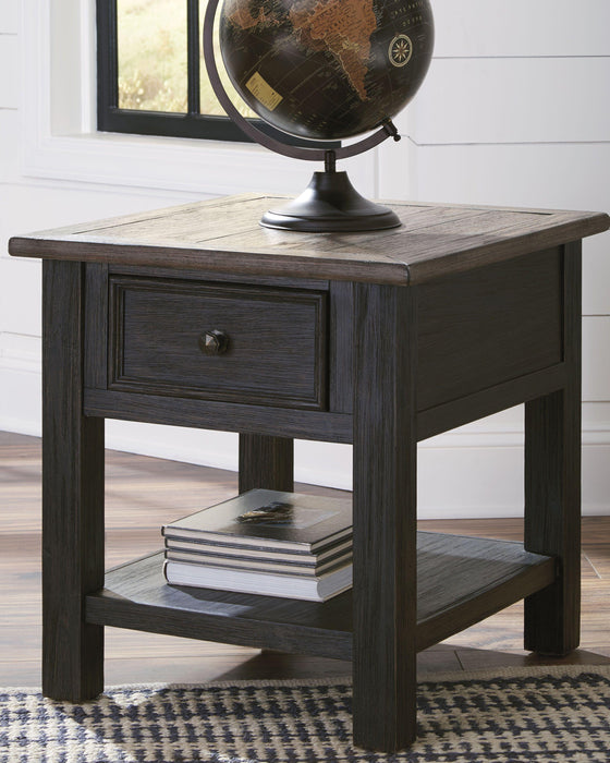 Tyler Creek - Rectangular End Table