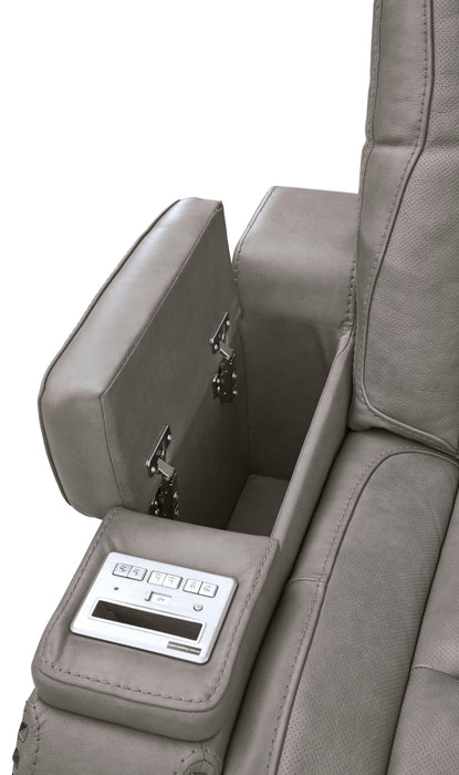 The Man-den - Pwr Rec Sofa With Adj Headrest