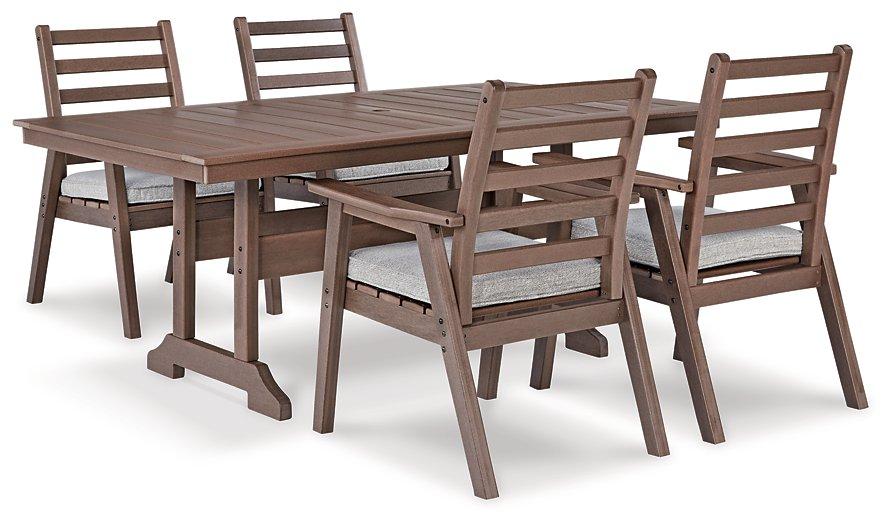 Emmeline 5-Piece Outdoor Dining Set