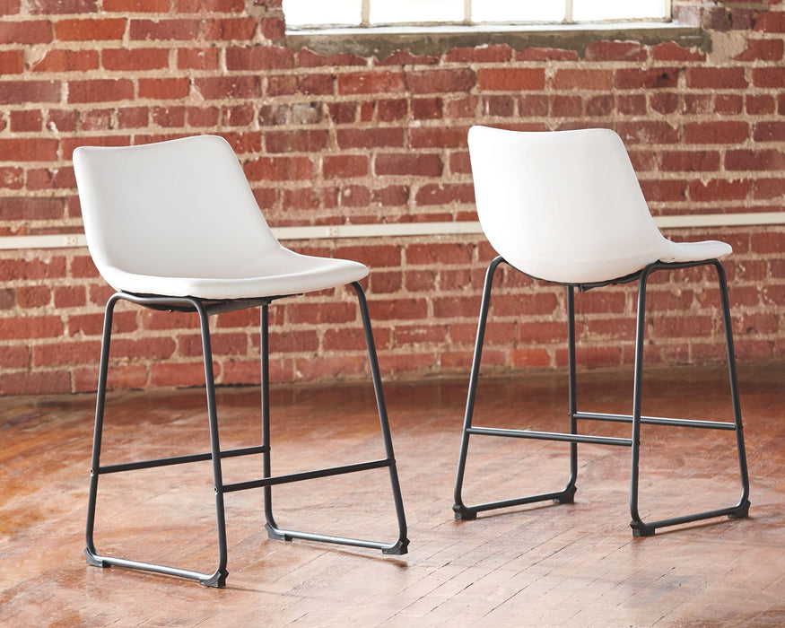 Centiar - Upholstered Barstool (2/cn)